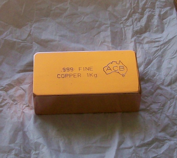 Kilo Copper Bar
